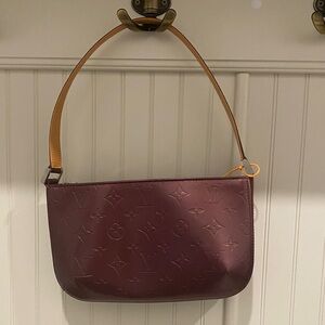 Louis Vuitton Burgundy Monogram Shoulder Bag